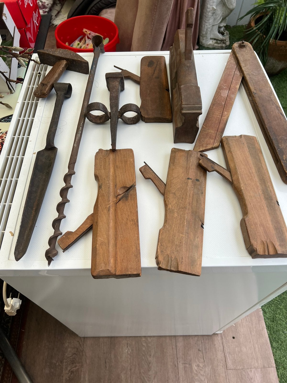 Oud gereedschap, Antiek en Kunst, Antiek | Gereedschap en Instrumenten, Ophalen of Verzenden