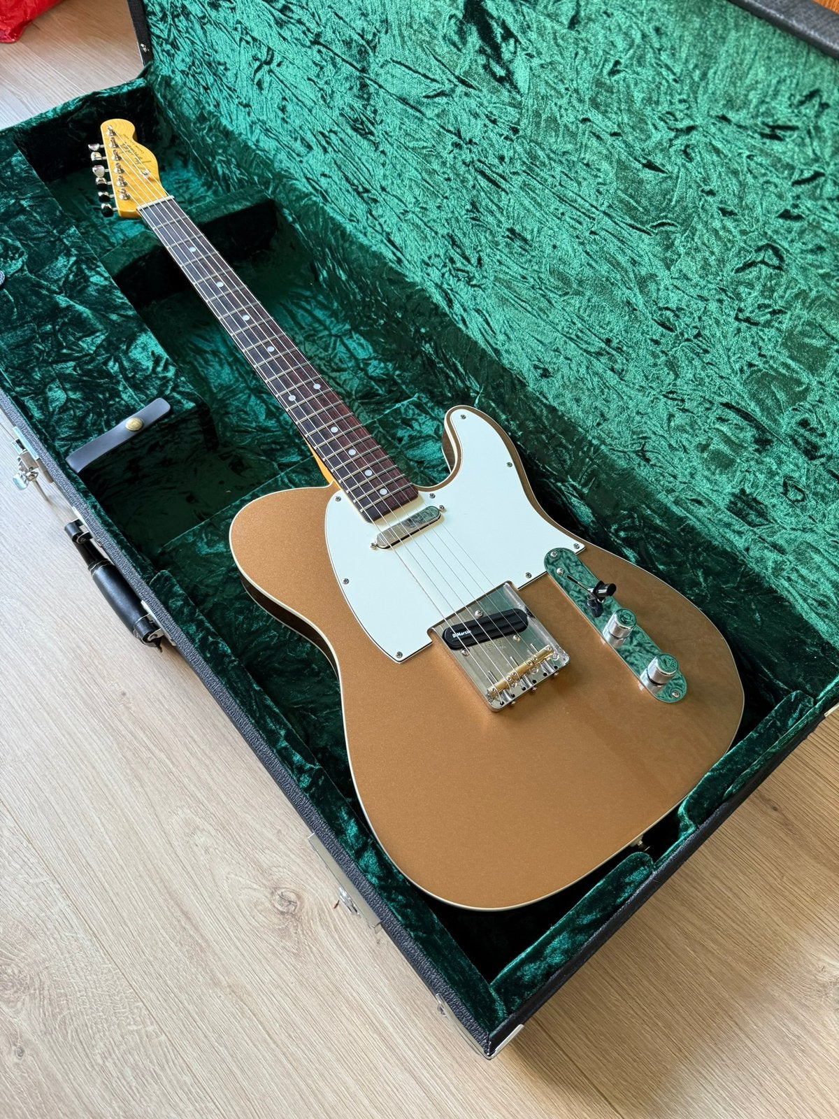 Fender JV Modified ’60s Telecaster – Firemist Gold, Verzenden, Zo goed als nieuw, Solid body, Fender
