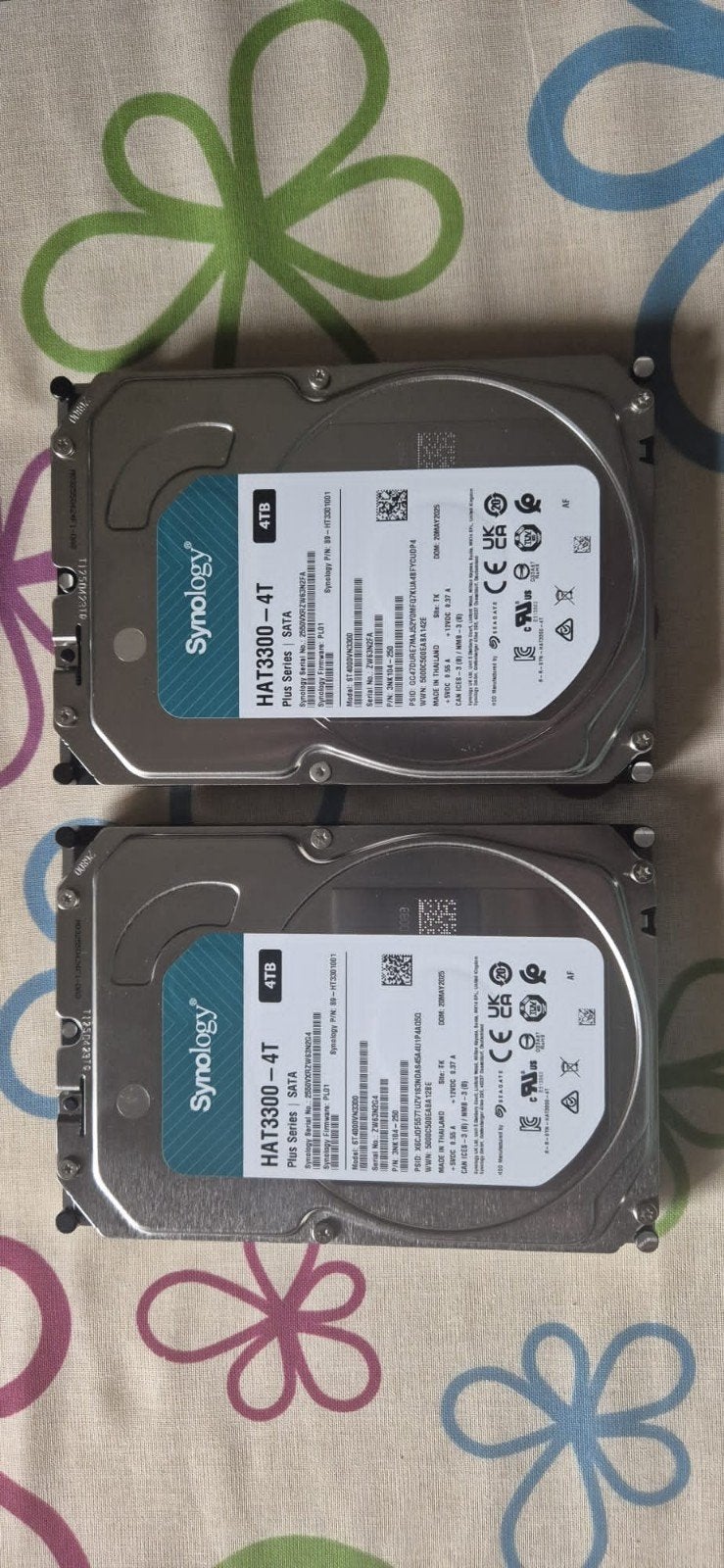 Synology HAT3300-4T Plus Series SATA HDD - 4TB, Computers en Software, Harde schijven, Ophalen, Intern, Server, Zo goed als nieuw