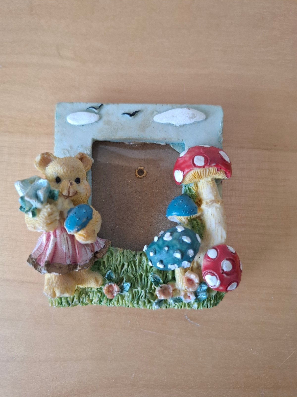 vintage polystone fotolijstje.Cherished Teddies ?, Ophalen of Verzenden