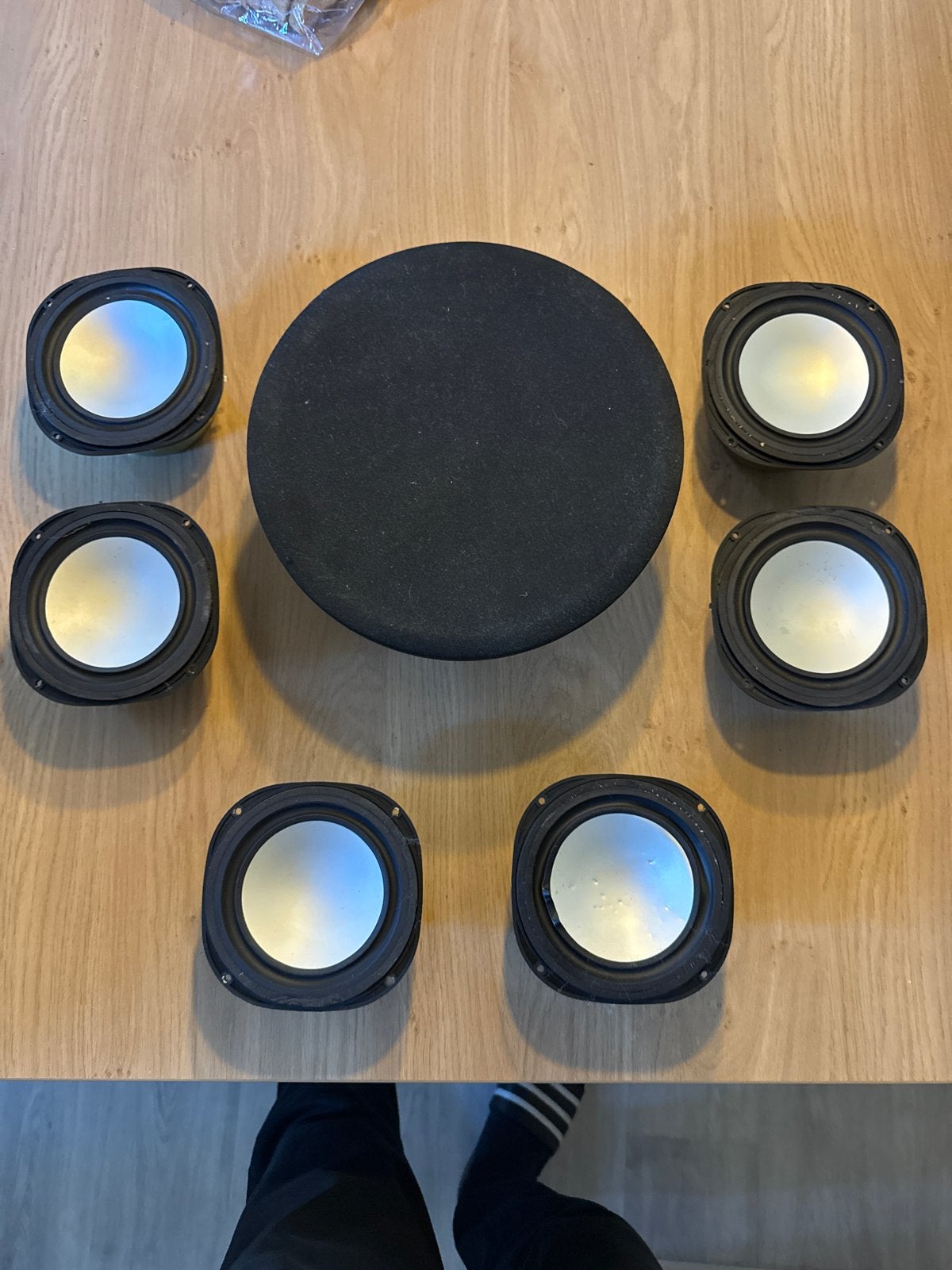 Mordaunt-Short MS Luidsprekerset met Subwoofer, Ophalen, Gebruikt, Audiokanaal 5.1