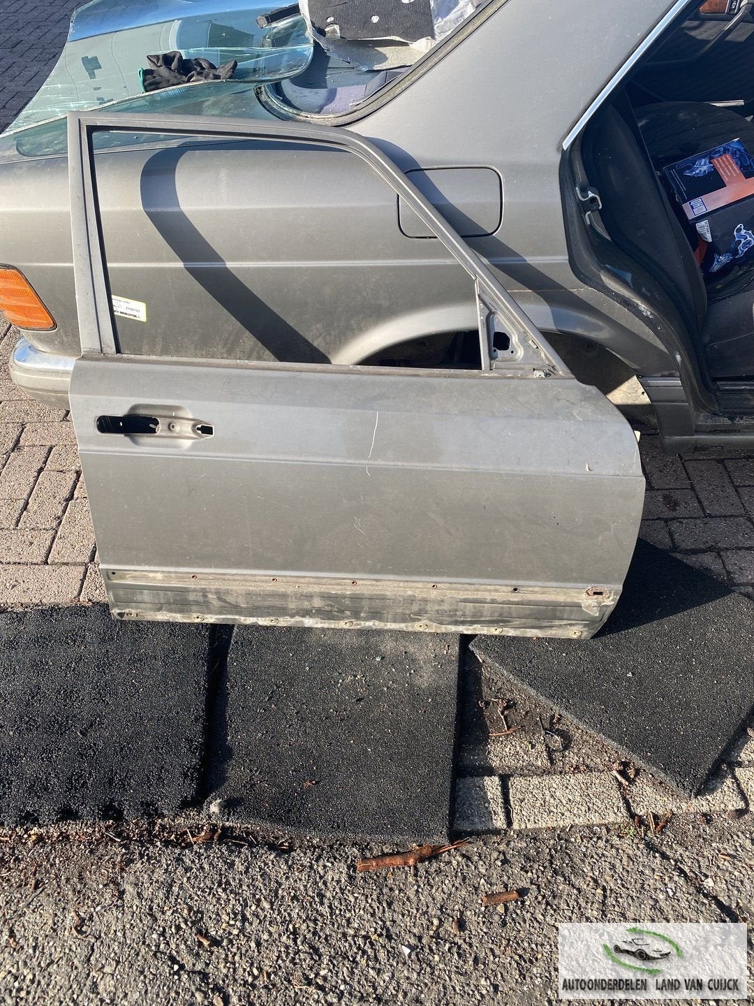 Mercedes W126 1981 2500103 Portier Rechtsvoor, Ophalen, Gebruikt, -, Deur