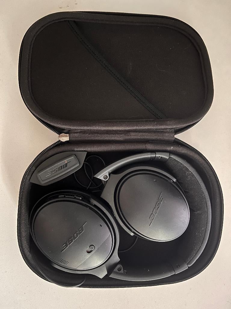 Bose QuietComfort 35 II zwart als nieuw, Audio, Tv en Foto, Koptelefoons, Overige merken, Verzenden, Zo goed als nieuw, Over oor (circumaural)