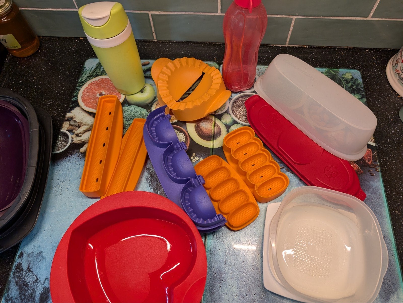 Diverse handige Tupperware keukenhulpjes en meer, Ophalen of Verzenden, Zo goed als nieuw, Overige kleuren