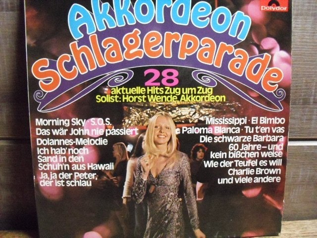 Hors Wende "Akkordeon Schlagerparade vol.28" LP, Cd's en Dvd's, LP, Gebruikt, Ophalen of Verzenden, Beschermende buitenhoes