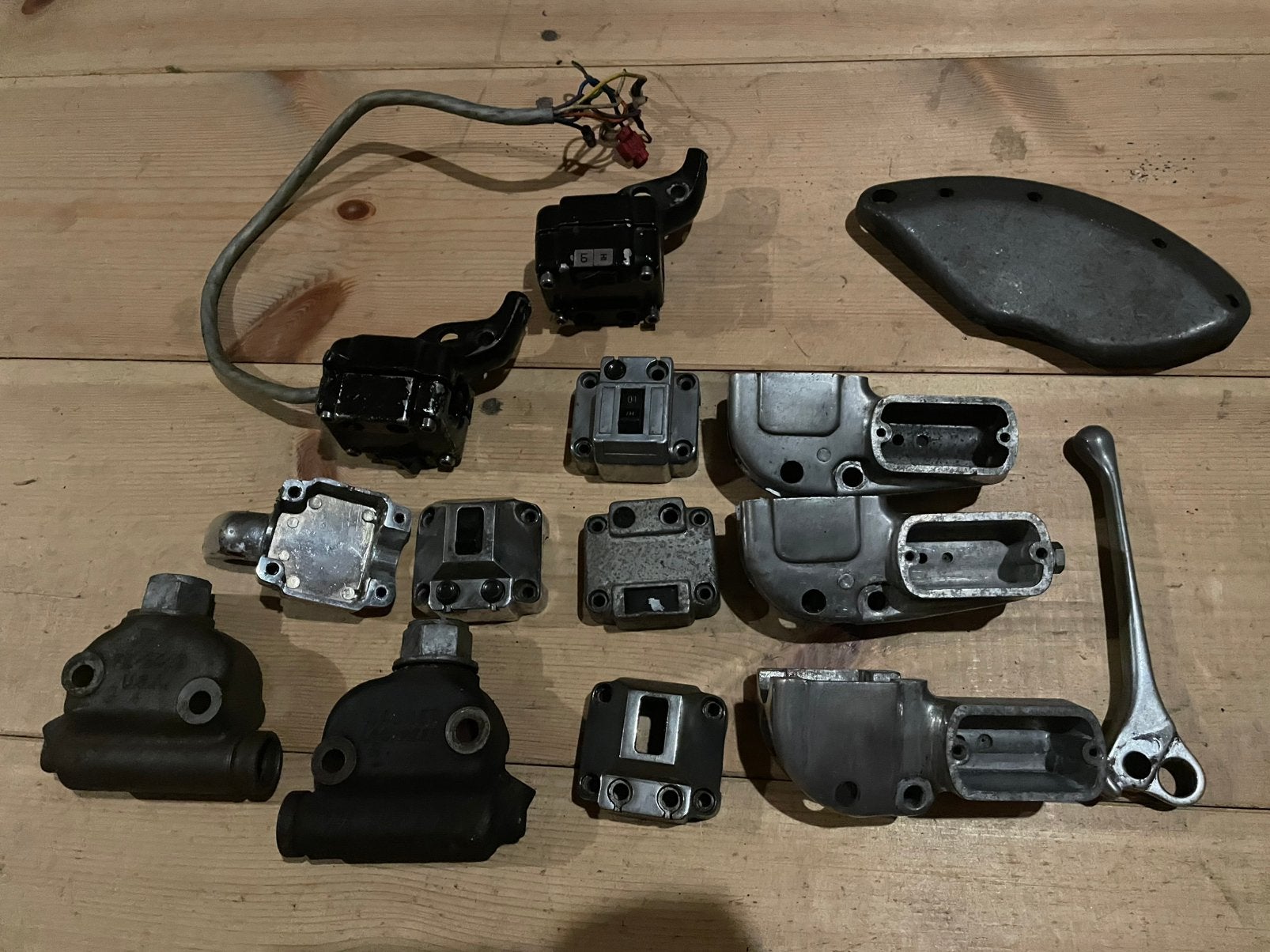 Rempomp handles ed Shovelhead, Motoren, Ophalen of Verzenden