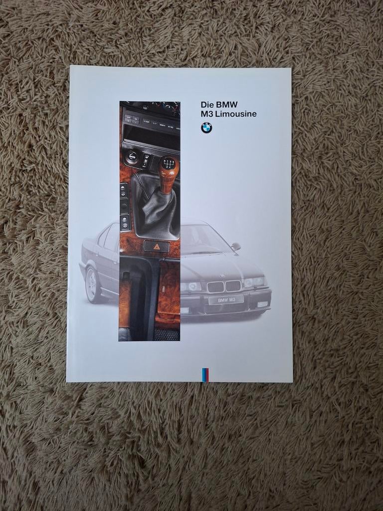 Autofolder BMW M3 (E36), Verzenden, Zo goed als nieuw, BMW