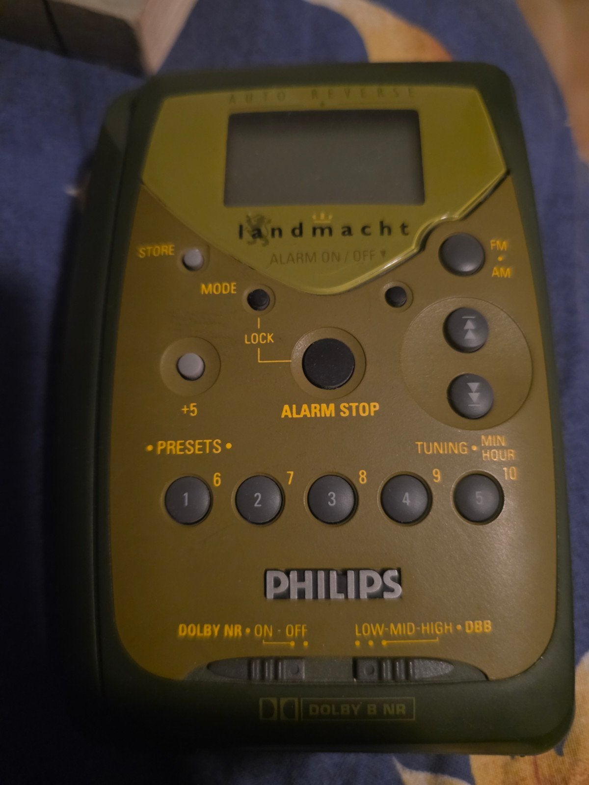 Uiterst unieke vintage Landmacht Walkman., Ophalen of Verzenden, Walkman