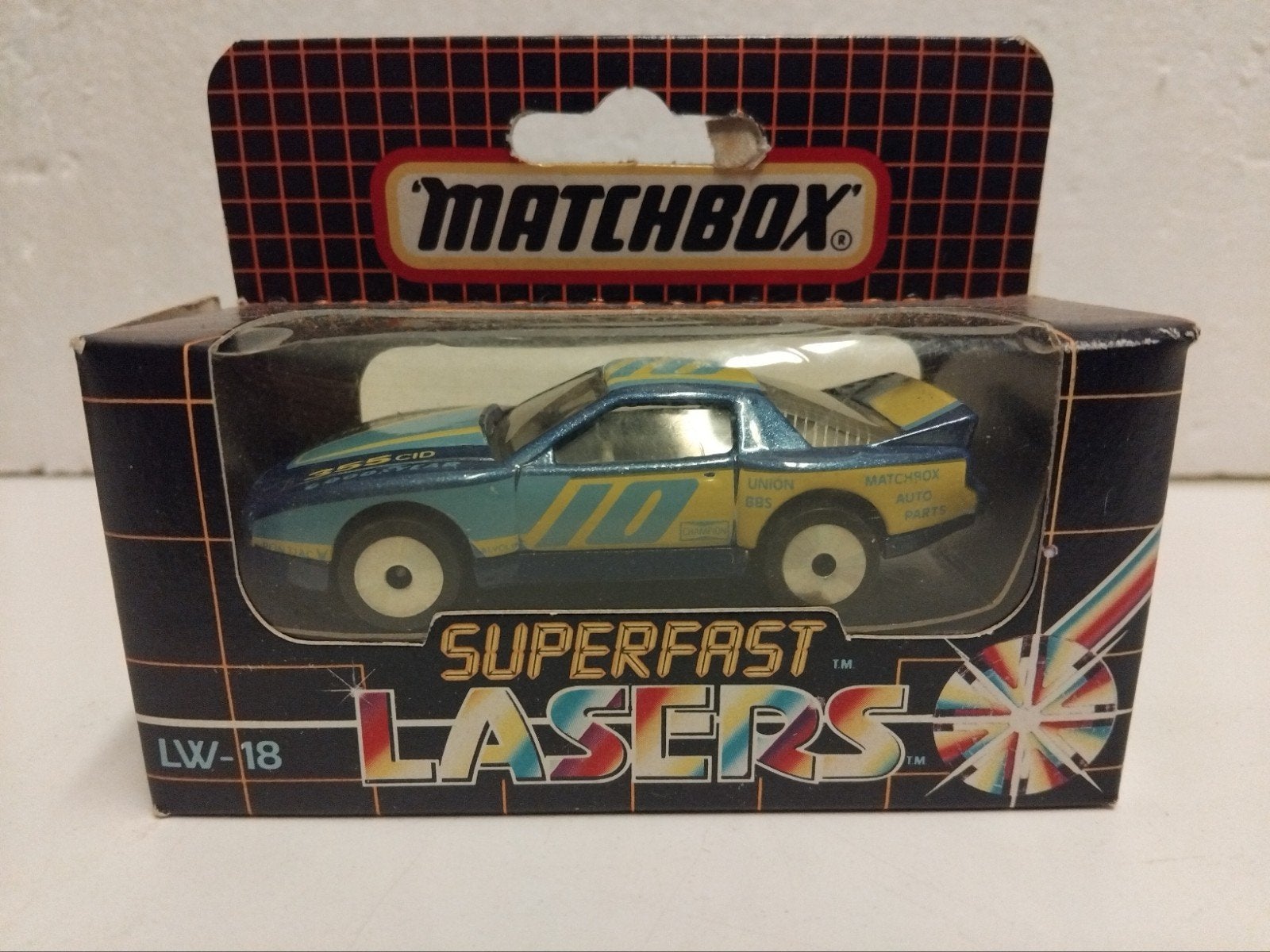 Matchbox Laser Wheels Superfast Pontiac Firebird 3INCH, Ophalen of Verzenden, Zo goed als nieuw, Auto, Matchbox