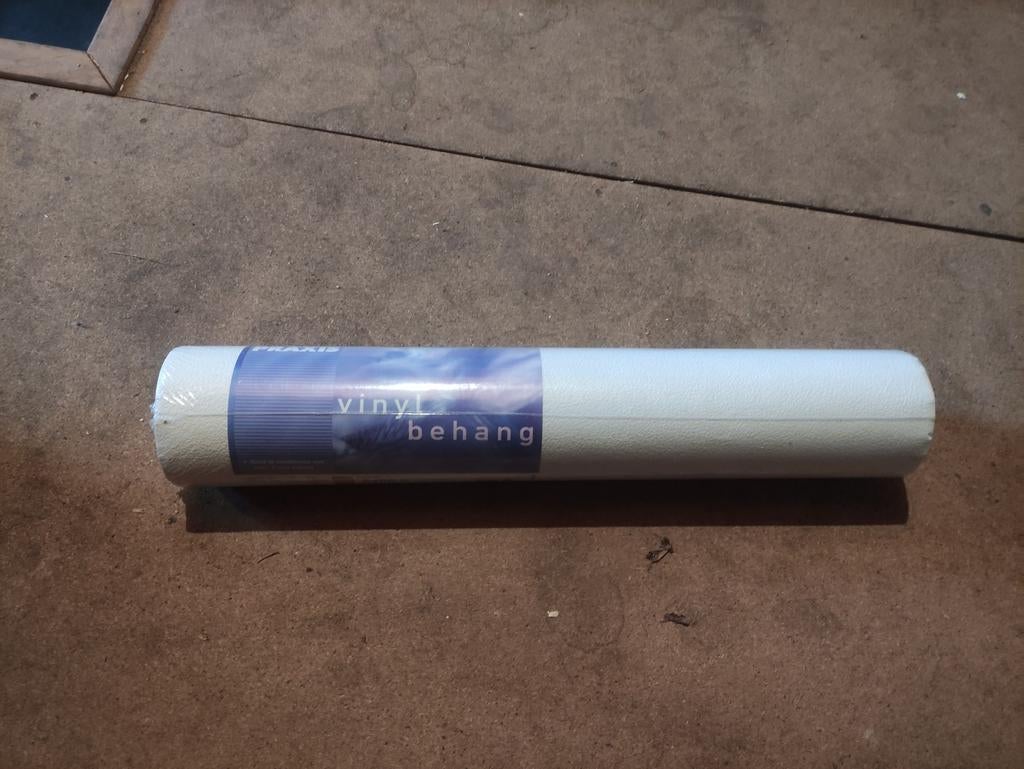 Praxis Vinyl Behang - Duurzaam en Stijlvol, Ophalen, Wit, Modern