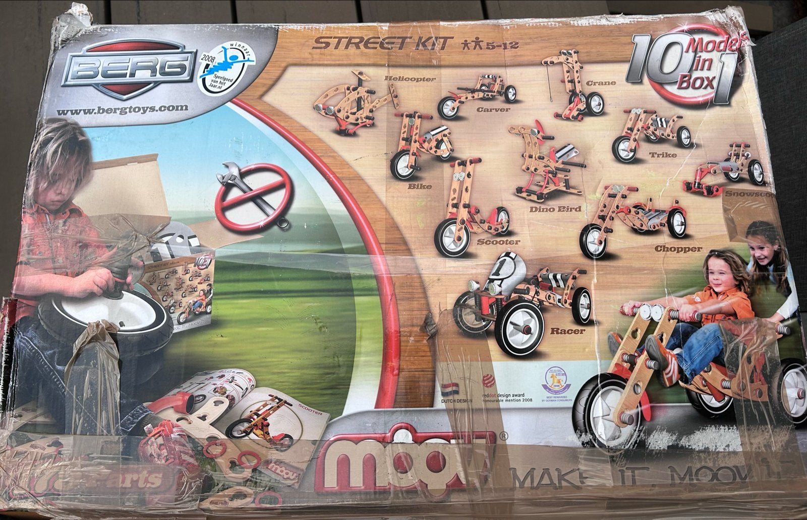 Berg Moov Street Kit - 10 modellen in 1 doos, Ophalen, Gebruikt, Overige merken