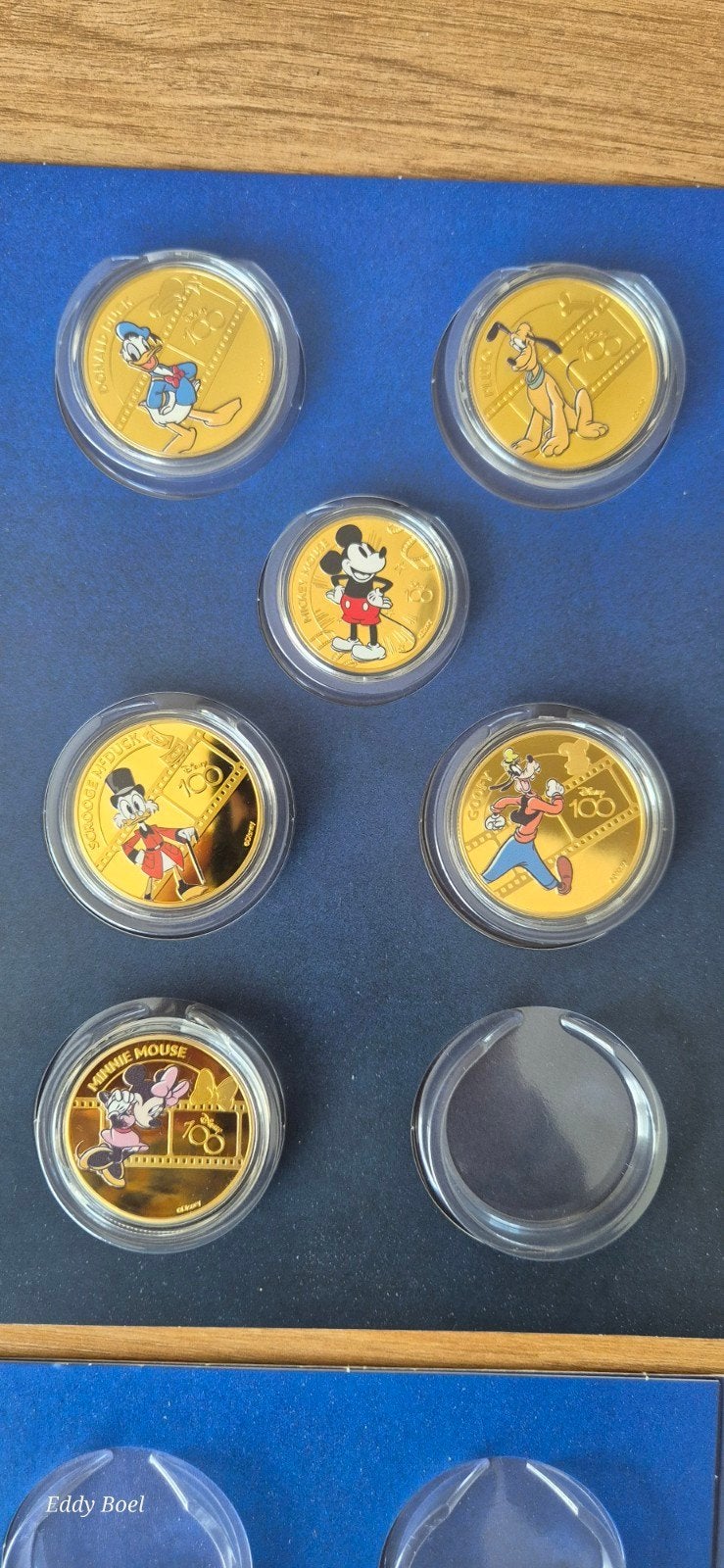 Disney 100 jaar munten set, Ophalen, Mickey Mouse, Nieuw, Overige typen