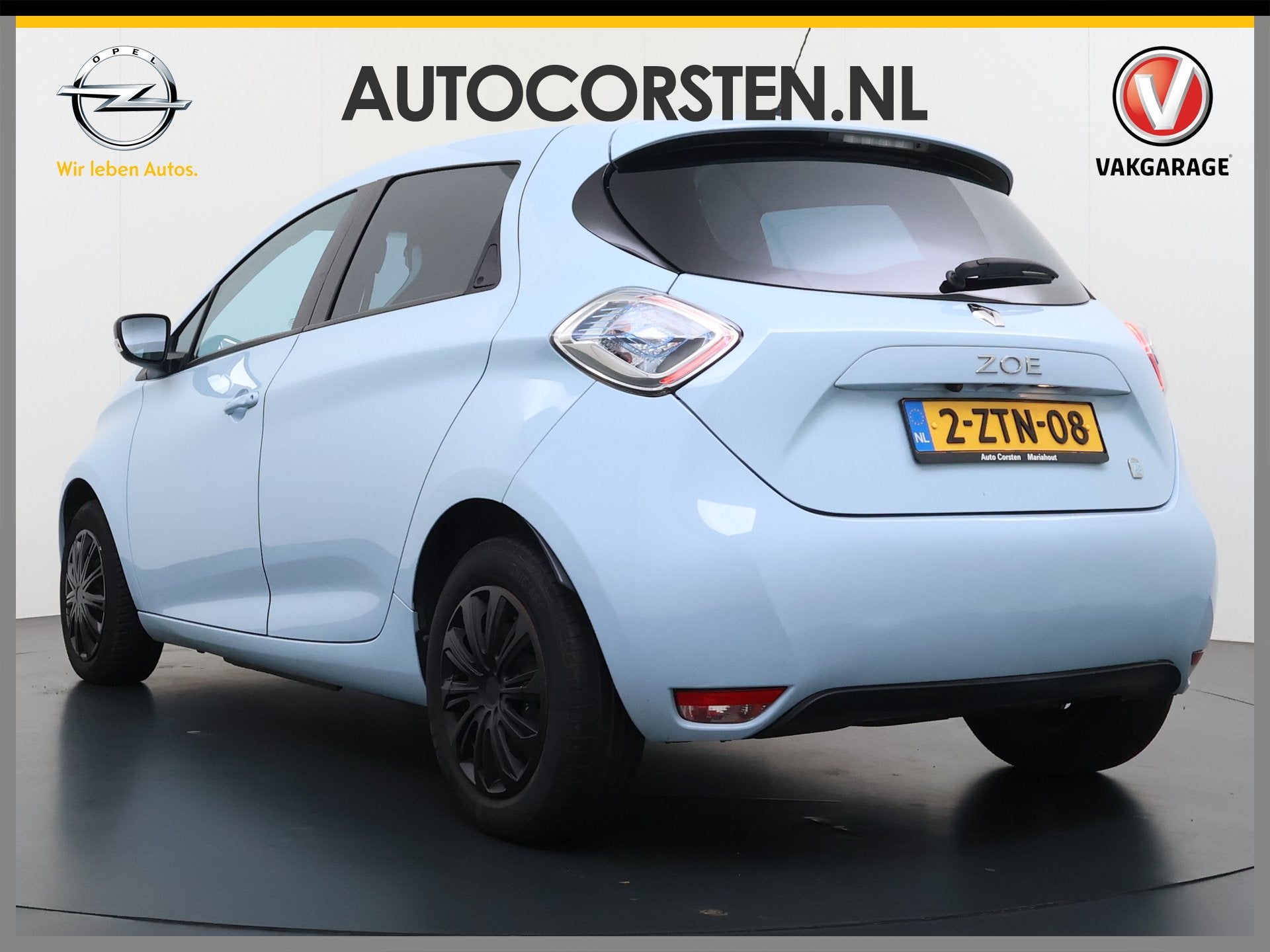 Renault ZOE Q210 Zen Incl. Eigen Koop Accu Quick Charge SOH, Auto's, Renault, 240 km, Stof, Gebruikt, Blauw