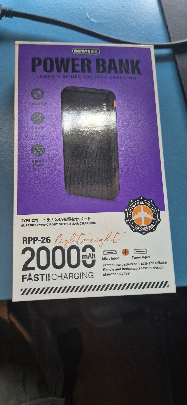 Remax Power Bank 20000mAh - Zo goed als nieuw, Ophalen of Verzenden, Zo goed als nieuw, Remax