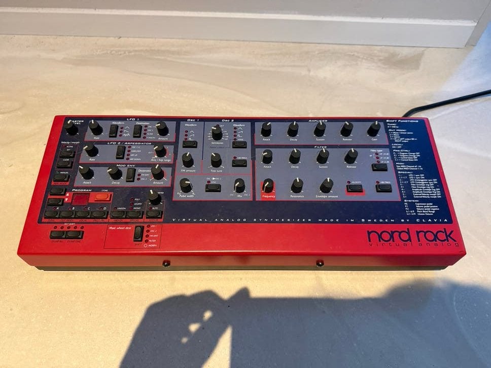 Nord Lead Rack met PCMCIA kaart voor 12 stemmen, Gebruikt, Overige aantallen, Met midi-aansluiting, Ophalen