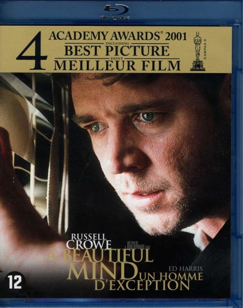 A Beautiful Mind (2001) - IMDb 8.2 - NL uitgave, Engels, Verzenden, Nederlands, Zo goed als nieuw