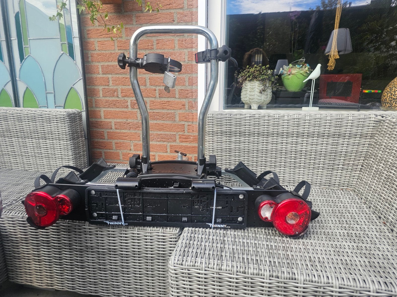 Twinny Load fietsendrager voor elektrische fietsen, Auto diversen, Ophalen, Zo goed als nieuw, 2 fietsen, Trekhaakdrager
