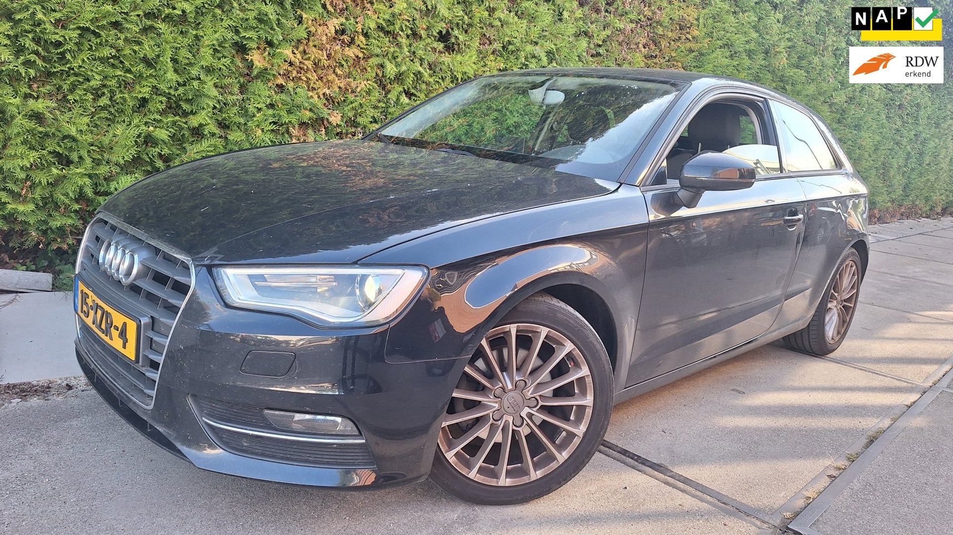 Audi A3 1.4 TFSI Ambition Pro Line plus, Voorwielaandrijving, Stof, Gebruikt, Zwart