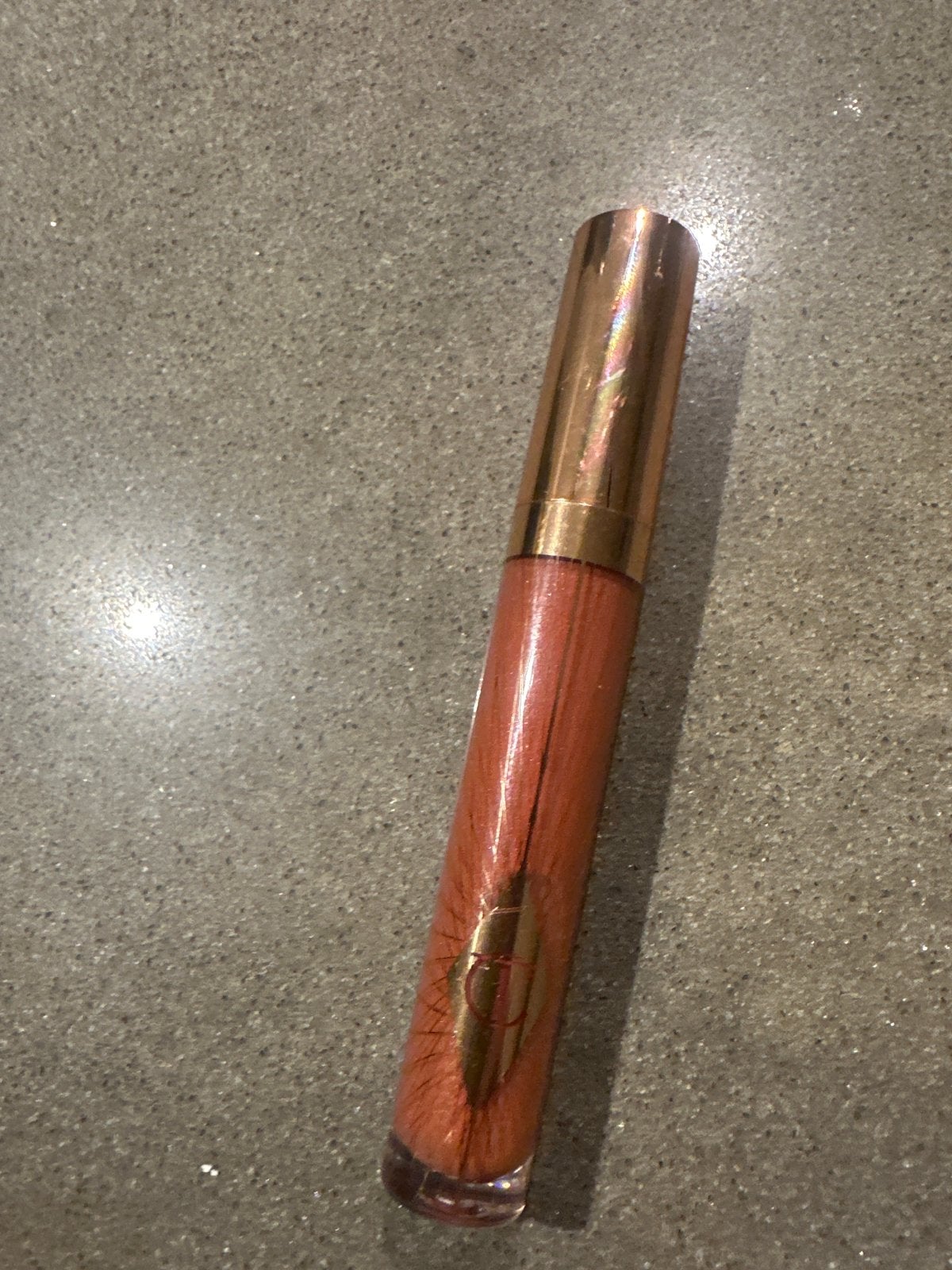 Charlotte Tilbury Rosy Glow Lip Gloss, Lippen, Ophalen of Verzenden, Zo goed als nieuw, Make-up