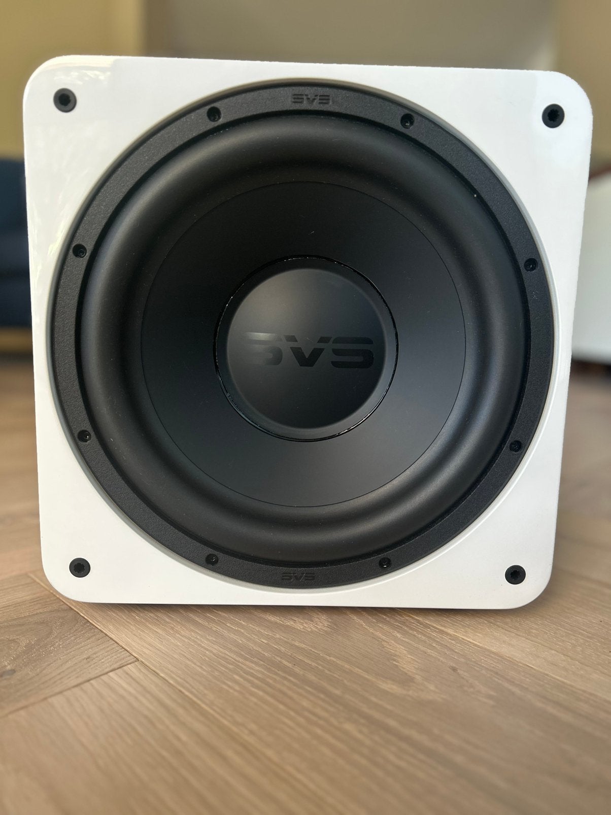 SVS SB 1000 Pro (wit) incl SVS multiband wireless, Audio, Tv en Foto, Subwoofer, Zo goed als nieuw, Minder dan 60 watt, Ophalen
