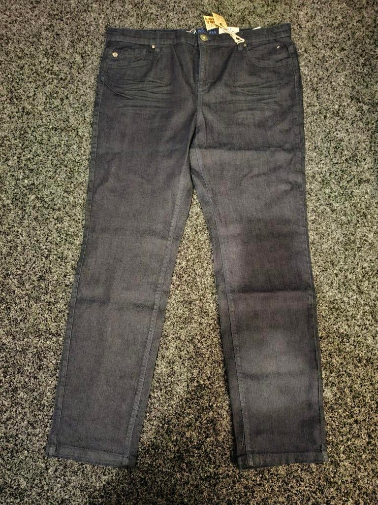 Spijkerbroek MS mode, maat 50, Ophalen, Nieuw, Blauw, Overige jeansmaten