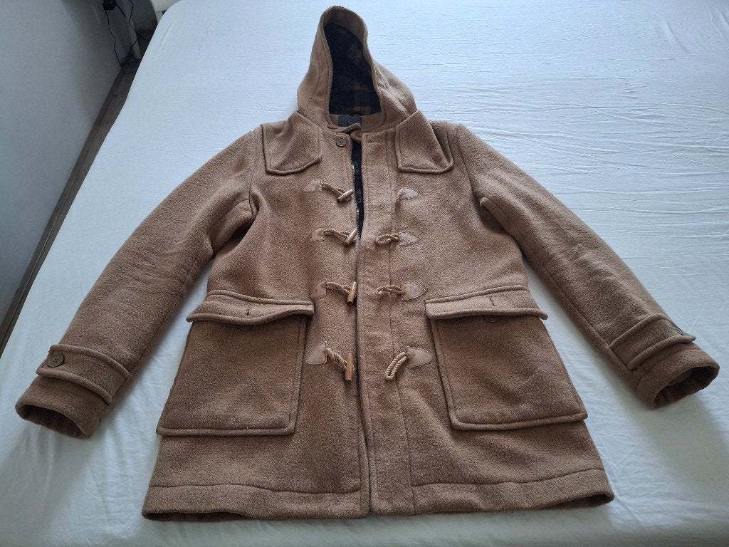 Winterjas, Maat 52/54 (L), Bruin, Gedragen, C&A