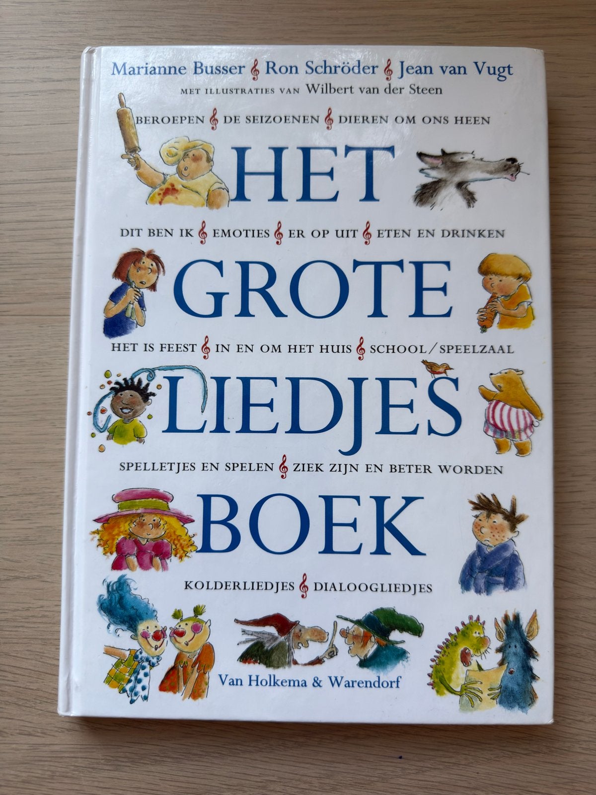 Het Grote Liedjesboek - Marianne Busser & Ron Schröder, Gelezen, Non-fictie, Jongen of Meisje, Ophalen of Verzenden