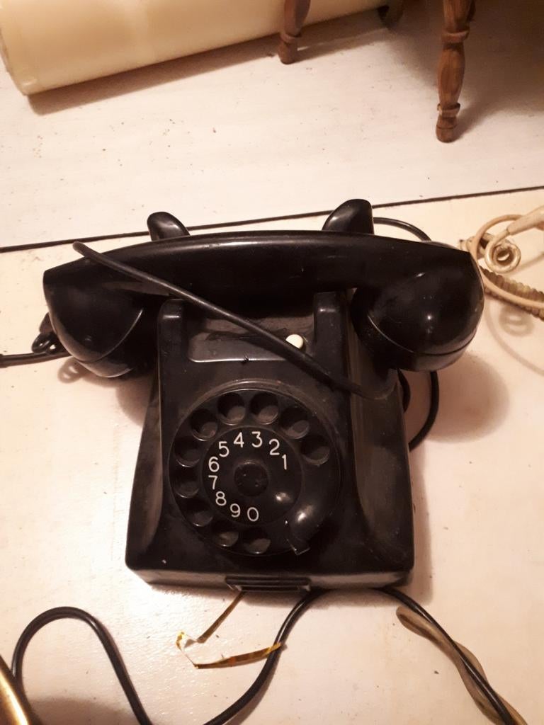 Vintage Bakelieten Telefoon, Ophalen of Verzenden, Toebehoren