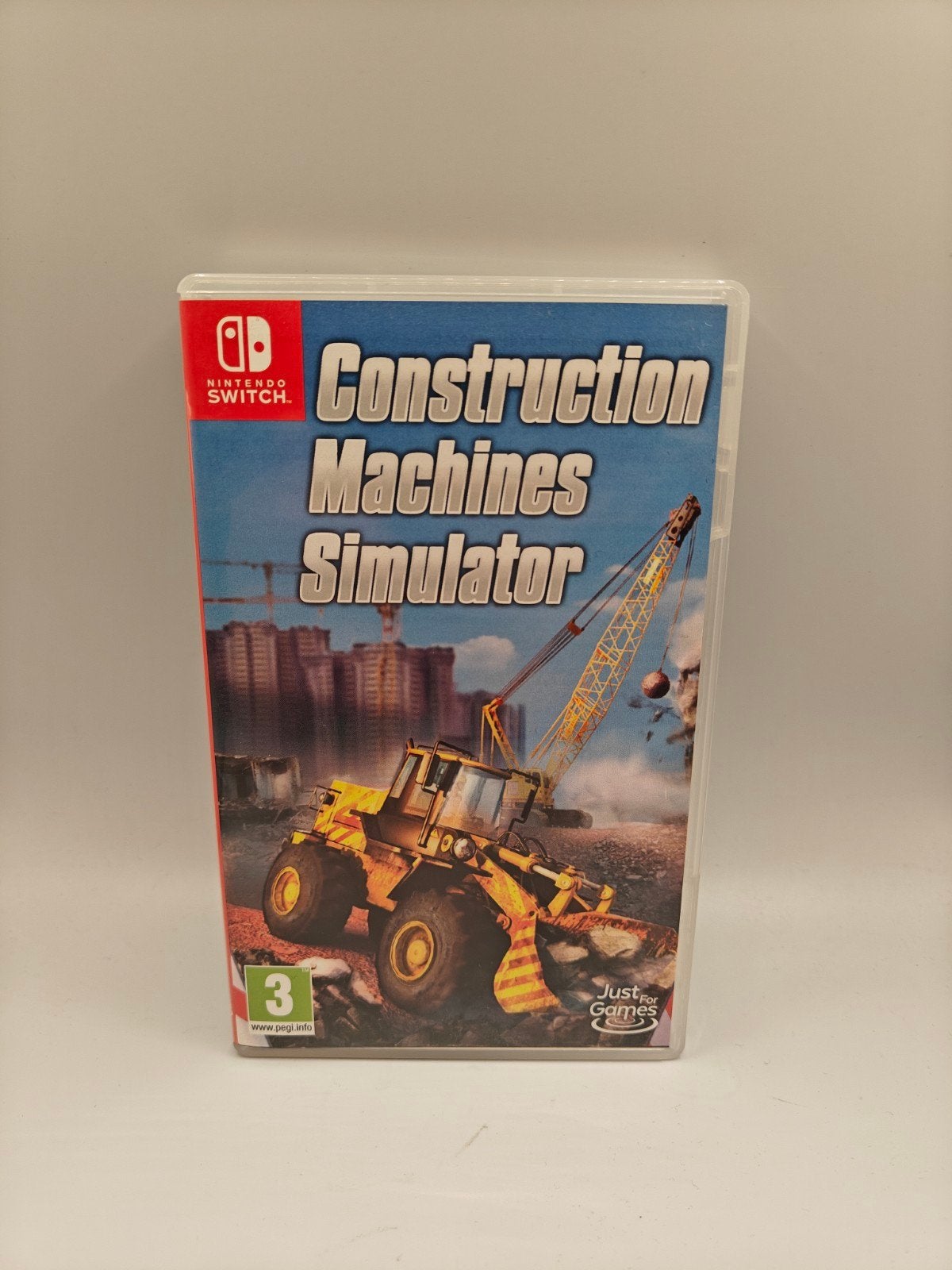 construction machines simulator Nintendo switch, J, 1 speler, Ophalen of Verzenden, Zo goed als nieuw