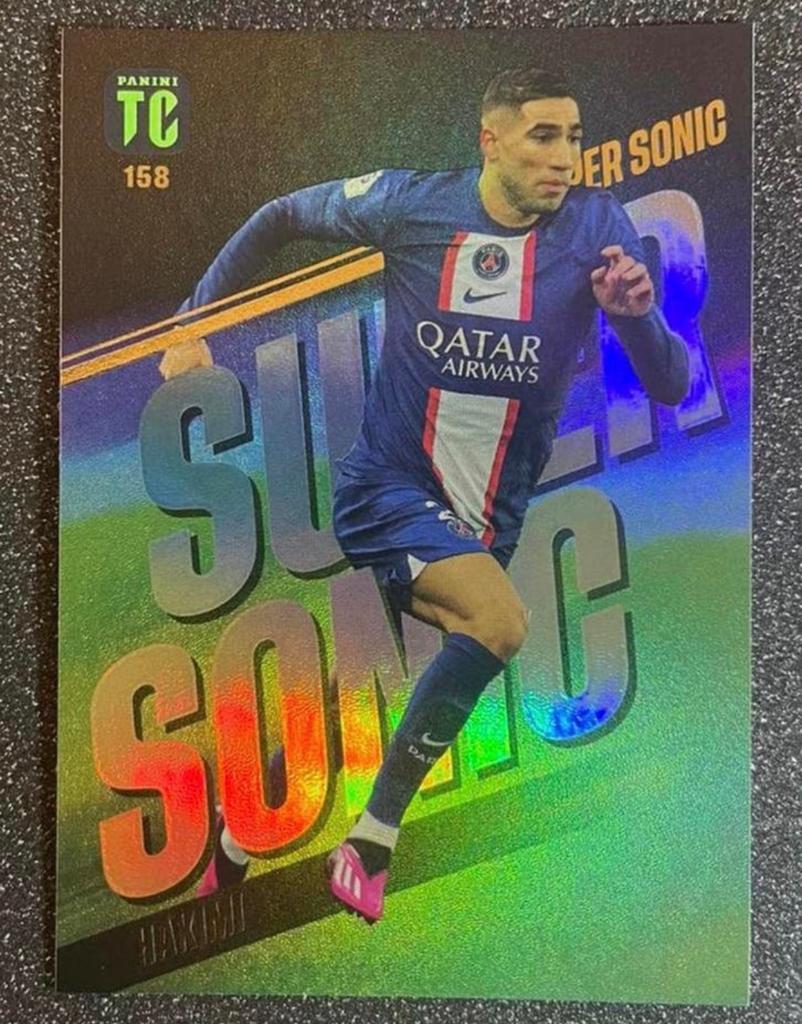 Panini Top Class 2023    SUPER SONIC    HAKIMI    PSG, Verzenden, Zo goed als nieuw, Plaatje