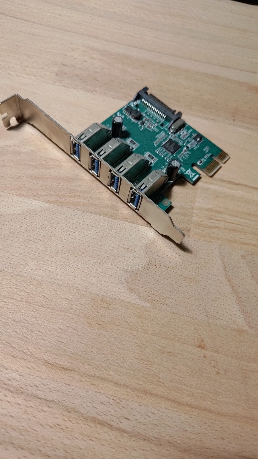 Delock 89360 PCI Express naar USB 3.0 Adapterkaart, Ophalen of Verzenden, Gebruikt