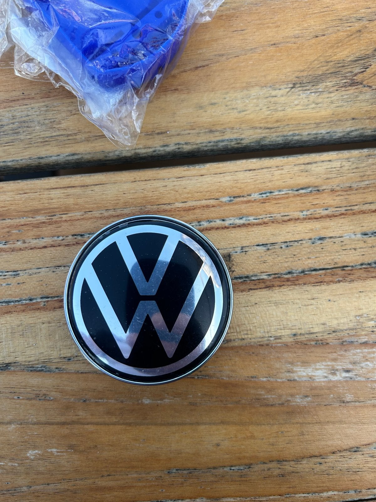 Volkswagen VW Wielnaafdoppen (Set van 4), Ophalen of Verzenden, Nieuw