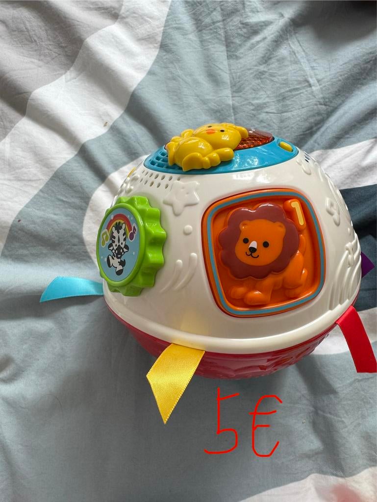 Vtech Baby Speelbal met Geluid en Licht, Ophalen of Verzenden, Zo goed als nieuw, Overige typen, Met licht