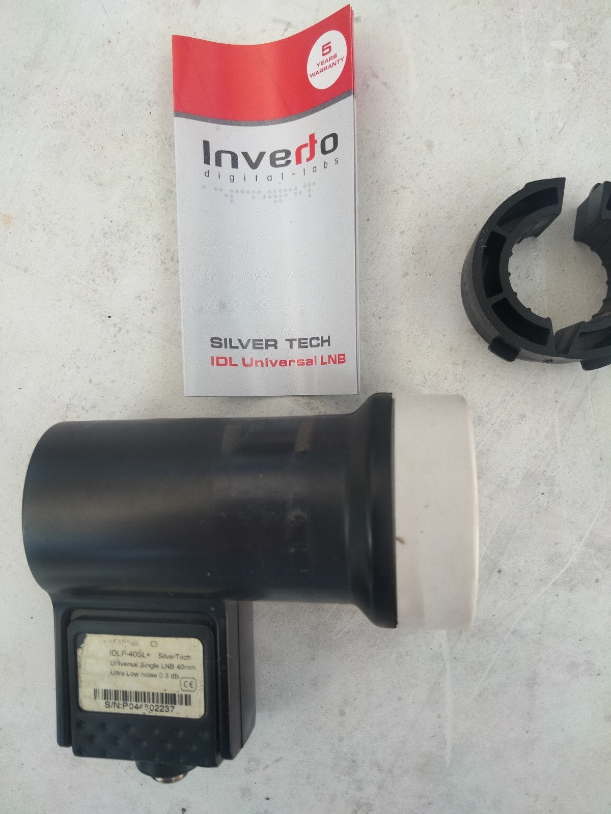 Inverto SilverTech IDLP-40SL+ Universele Single LNB, Audio, Tv en Foto, Ophalen, Zo goed als nieuw, Overige merken