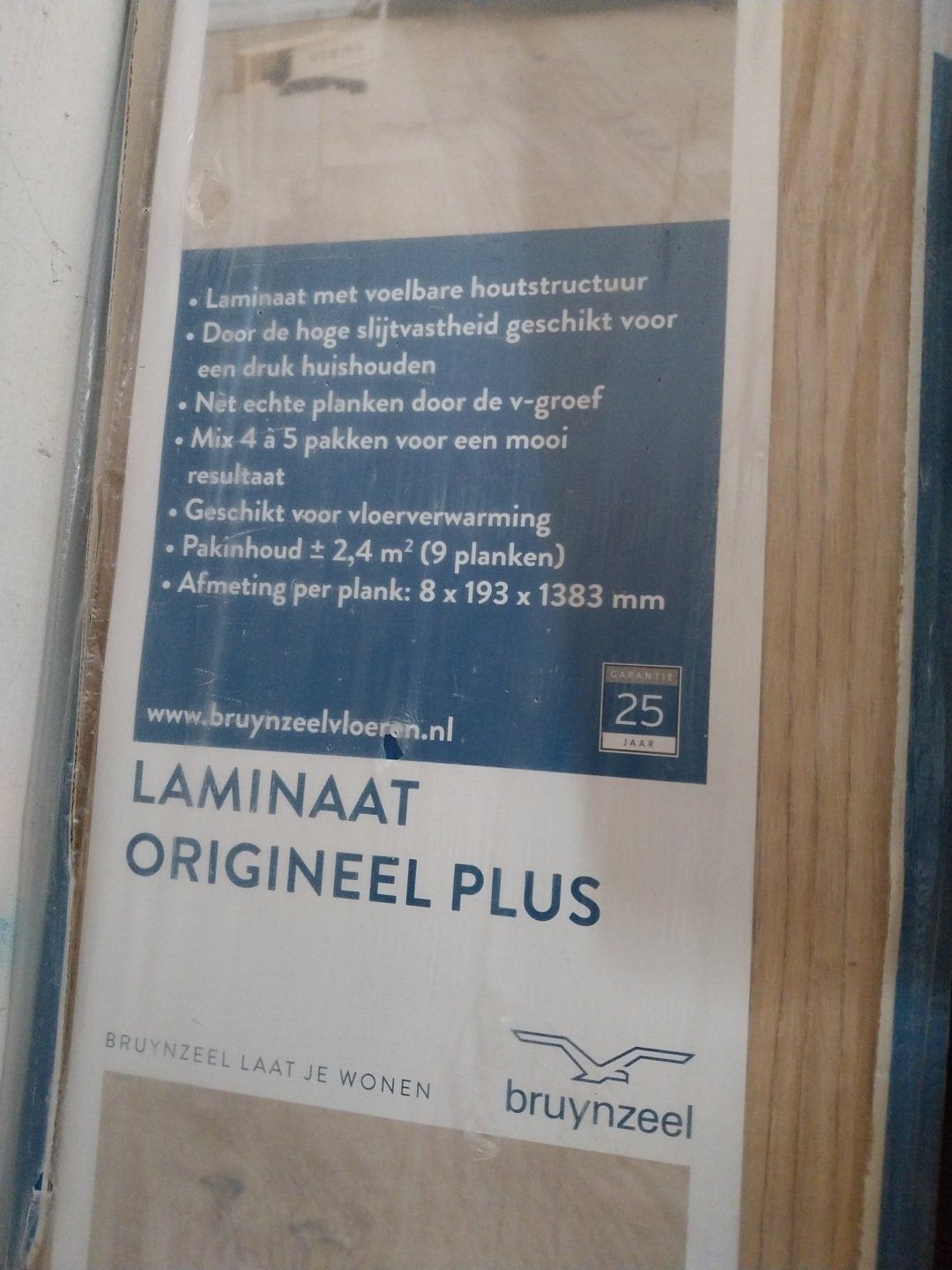 Nieuw!! Laminaat vloer, Ophalen, 50 tot 150 cm, Nieuw, 10 tot 30 cm