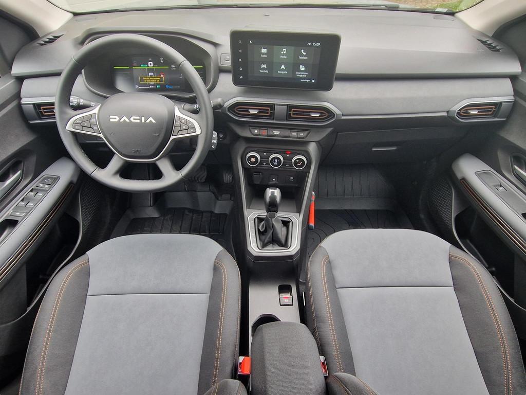 Dacia Jogger 1.6 Hybrid 140 Extreme 7p / Achteruitrijcamera, Auto's, Dacia, 4 cilinders, 7 stoelen, Origineel Nederlands, Bedrijf