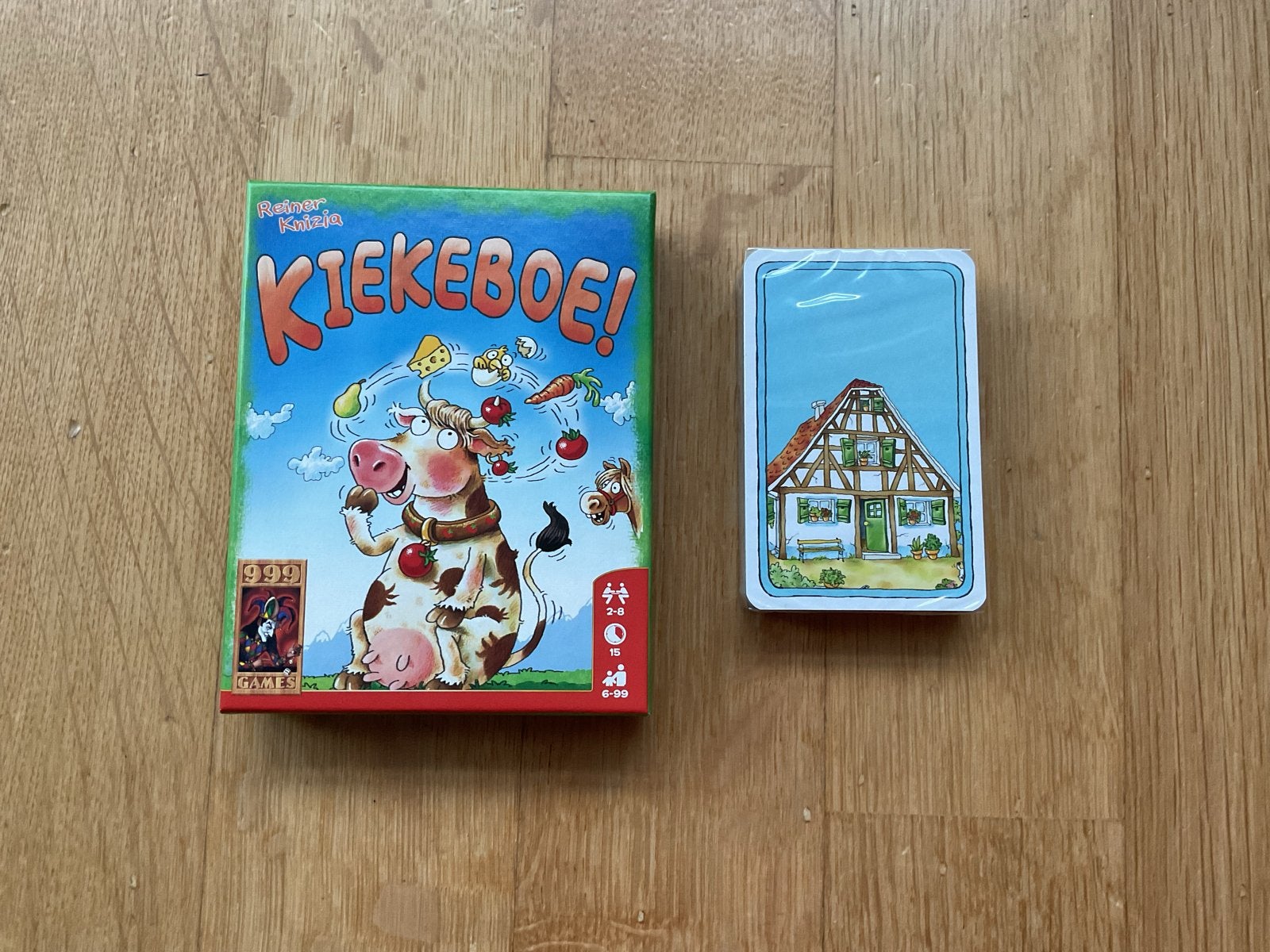 Kiekeboe! Kaartspel. 999 Games. Nieuw., Een of twee spelers, Ophalen of Verzenden, Nieuw
