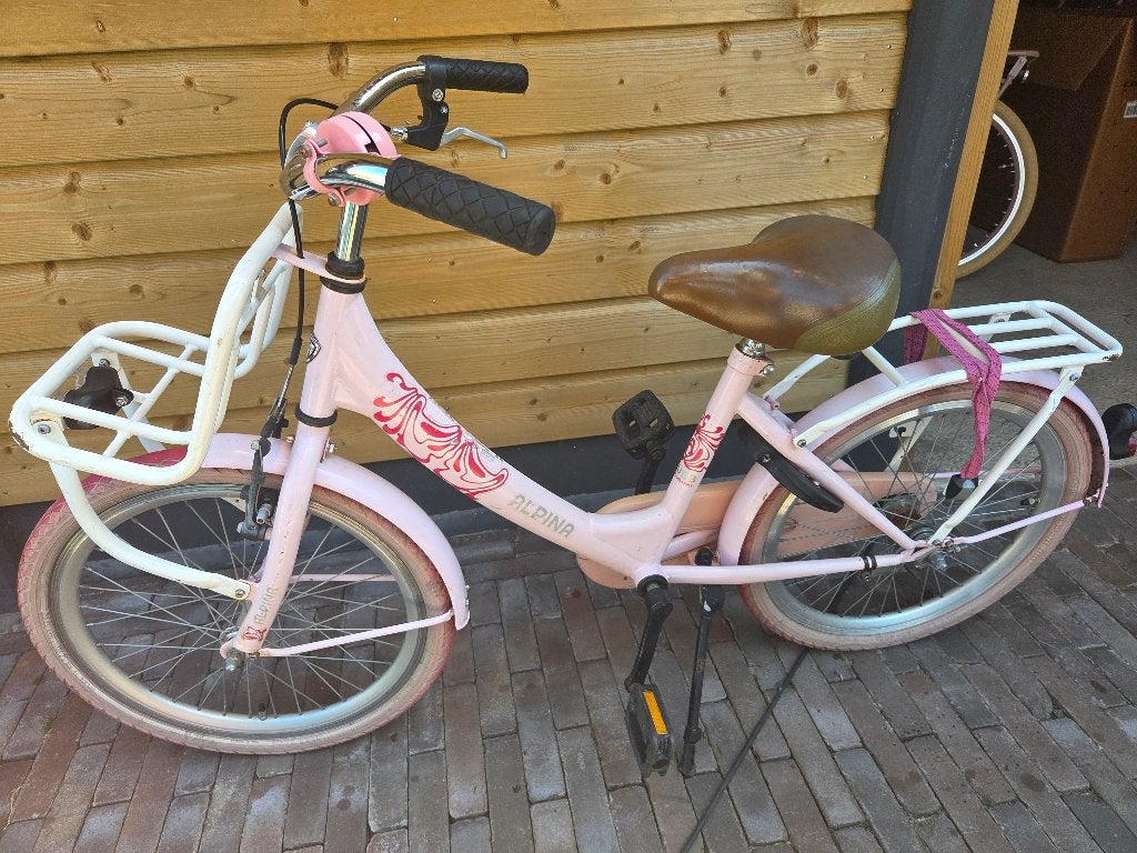 Meisjes fiets 20 inch alpina, Ophalen, Terugtraprem, Gebruikt, ALPINA