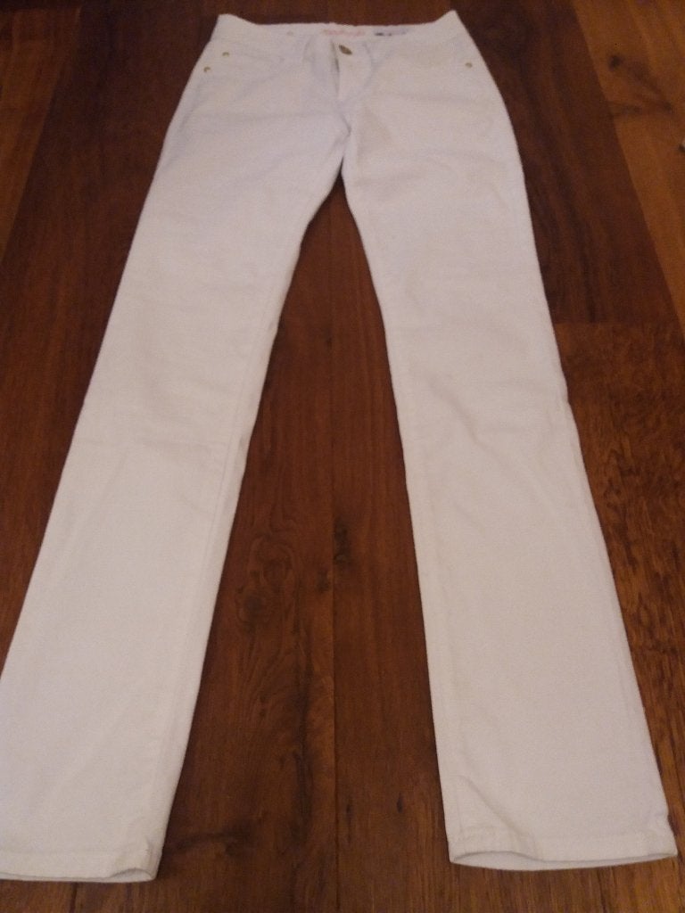 Broek Lola Liza XS 34 Wit ( Jool ), Kleding | Dames, Wit, Ophalen of Verzenden, Zo goed als nieuw, Maat 34 (XS) of kleiner