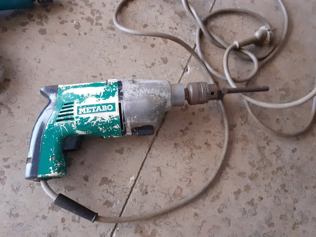 Metabo klopboormachine, Boormachine, Gebruikt, Ophalen of Verzenden, Minder dan 400 watt