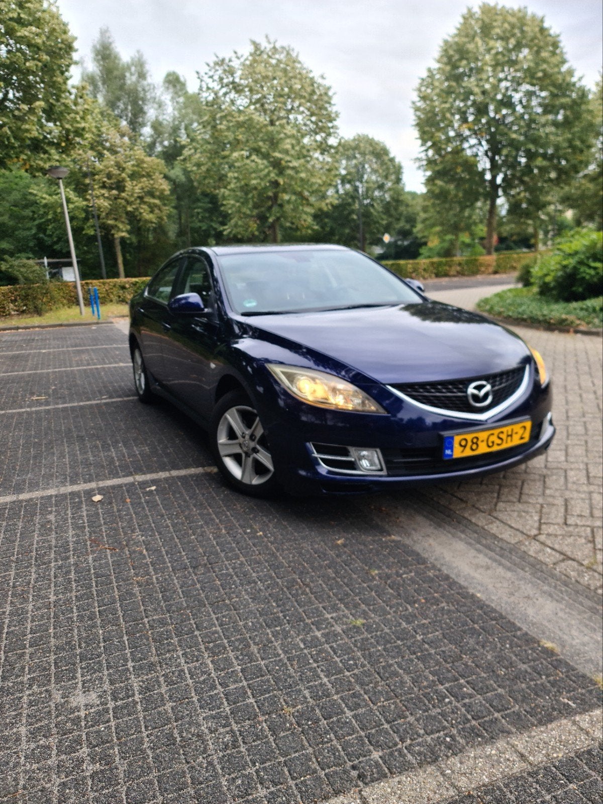 Foto 2 van Mazda 6 2.0 Sedan 2008 Blauw