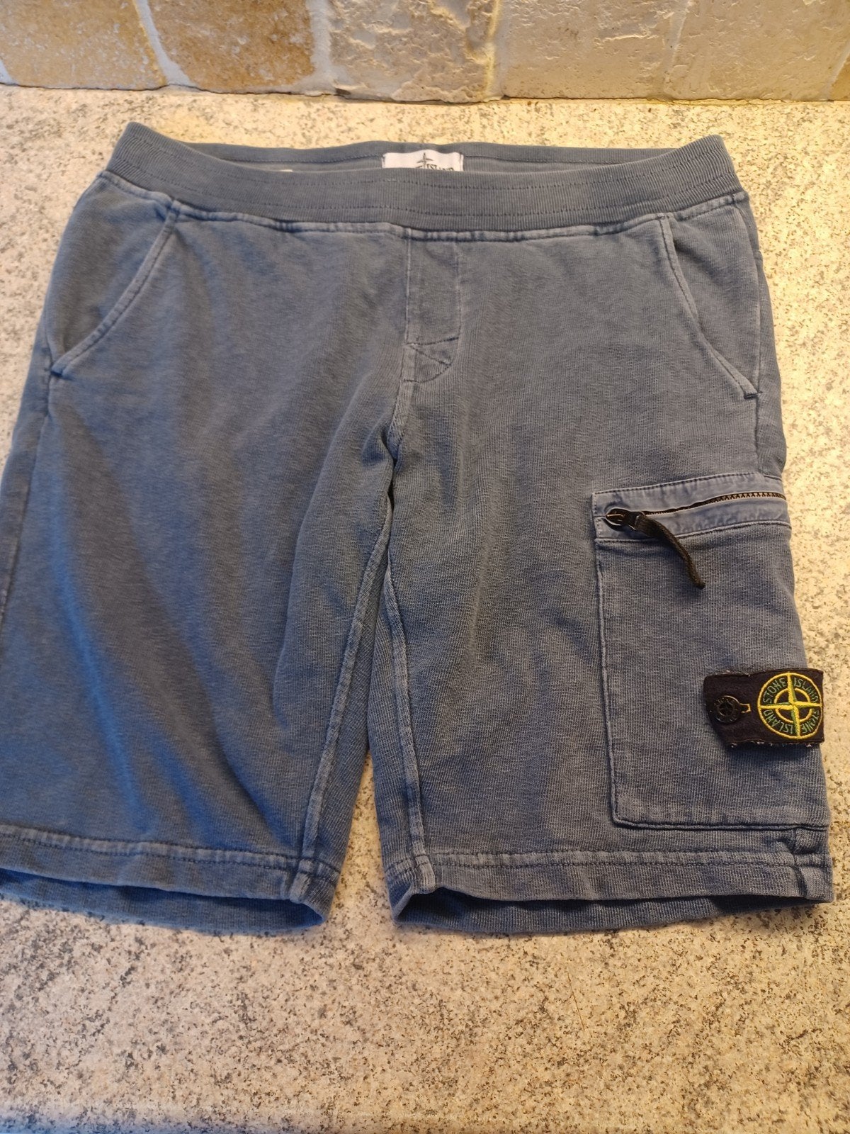 Stone Island Junior korte broek - Maat 156 (12 jaar), Broek, Gebruikt, Ophalen of Verzenden, Stone Island