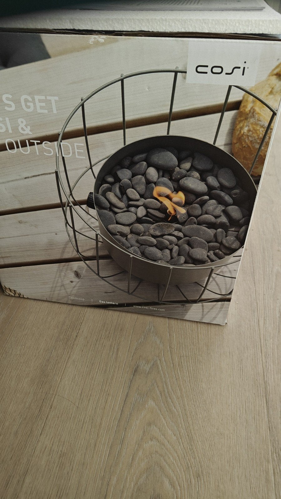 Vuurkorf , olijfgroen, Tuin en Terras, Vuurkorven, Ophalen, Nieuw