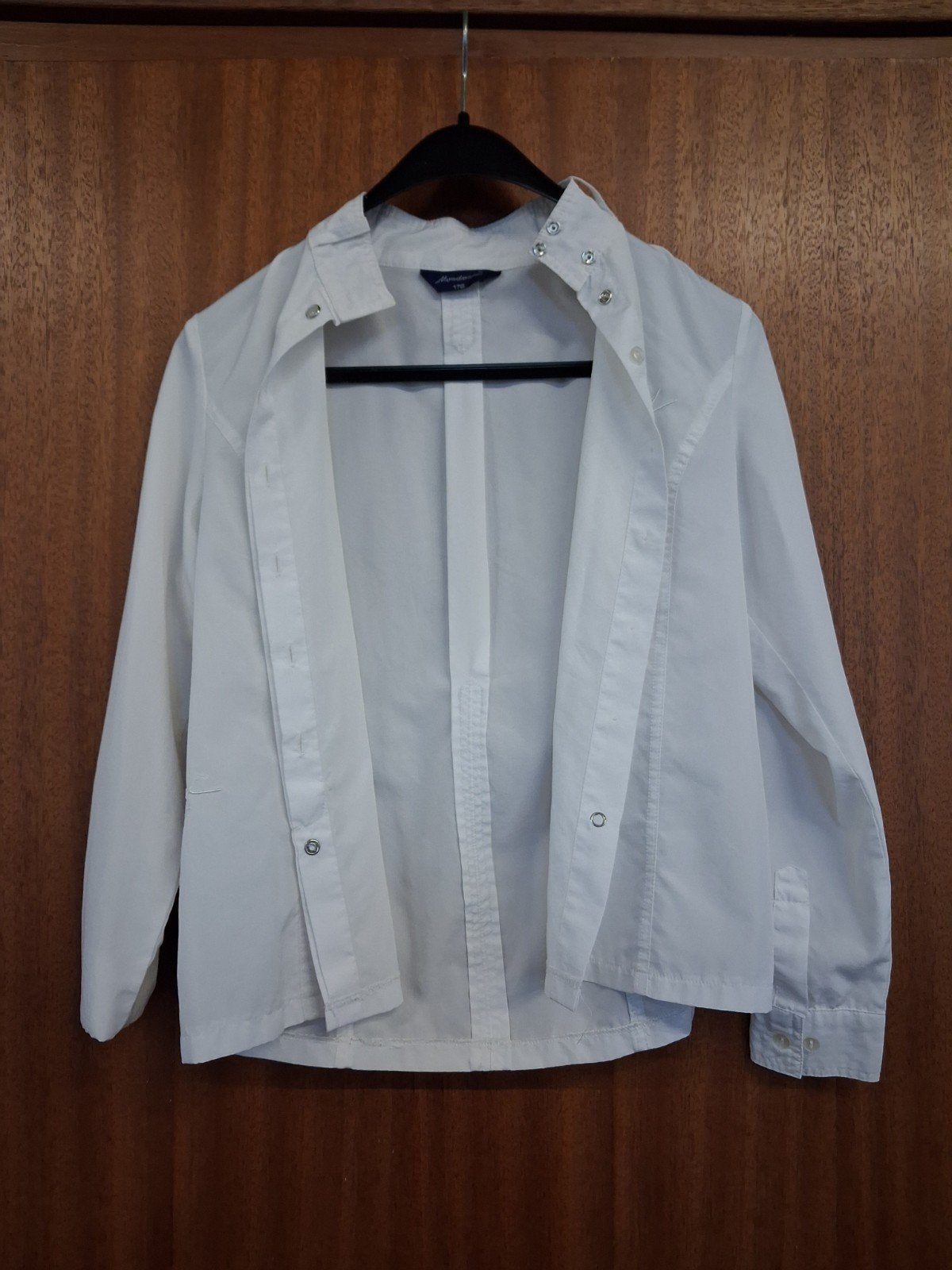 Mondoni wit rijblouse maat 176, Wit, Ophalen of Verzenden, Zo goed als nieuw, Mondoni
