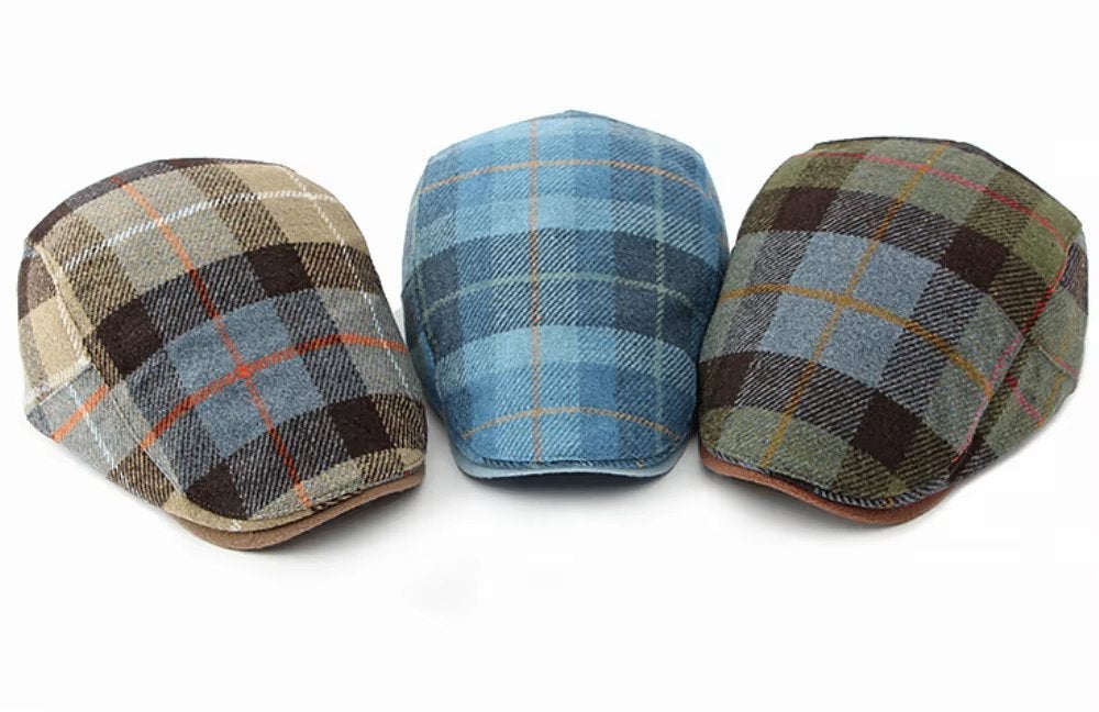 Geruiten flat cap (platte pet), Kleding | Heren, Hoeden en Petten, Nieuw, Pet, Verzenden