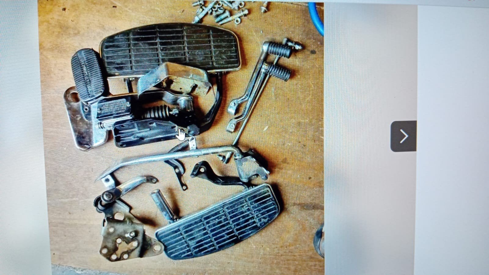gezocht floorboard set compl softail heritage evo, Ophalen of Verzenden, Gebruikt