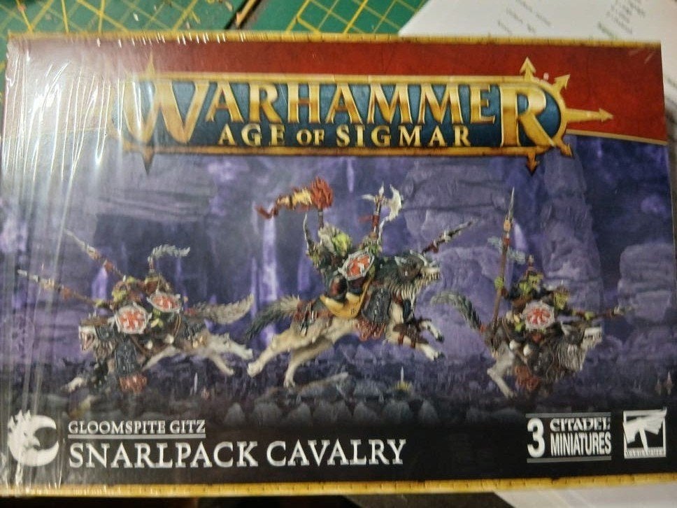Warhammer Age of Sigmar: Snarlpack Cavalry (Nieuw), Hobby en Vrije tijd, Wargaming, Ophalen of Verzenden, Nieuw, Warhammer, Figuurtje(s)
