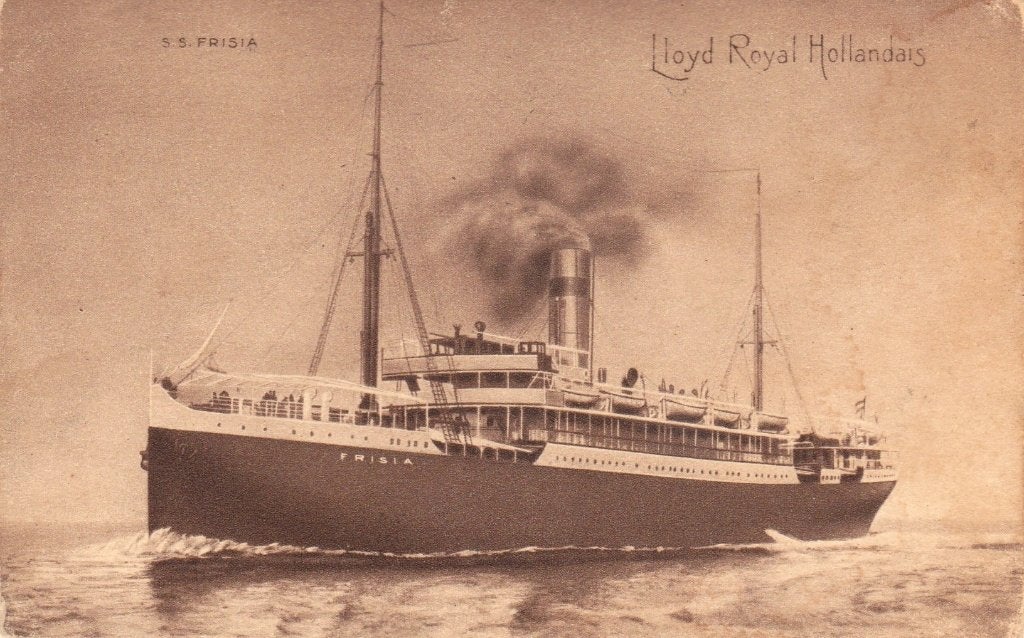 LLOYD   ROYAL   HOLLANDAIS      S.S.   FRISIA, Ophalen of Verzenden, Voor 1920, Friesland