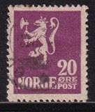 Noorwegen michel 123A gestempeld uit 1926, Verzenden, Noorwegen, Gestempeld