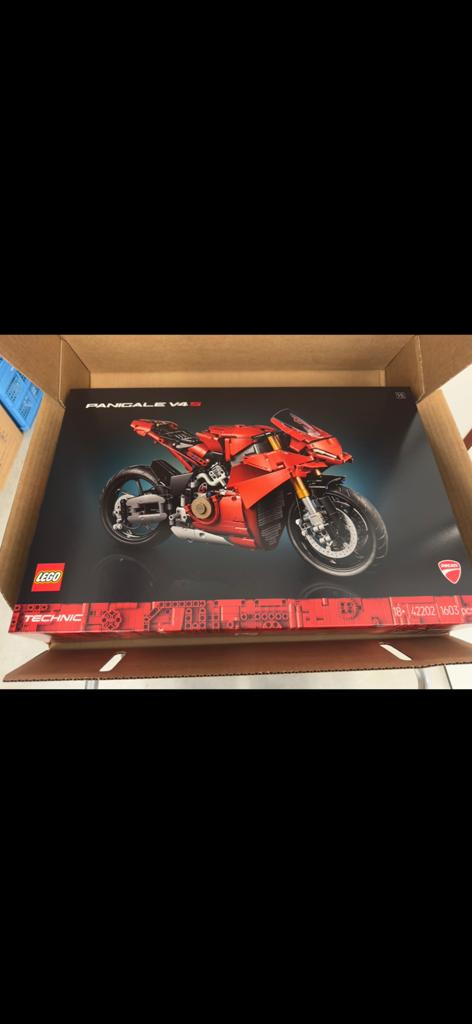 Lego Technic 42202 Ducati Panigale V4 R - Nieuw in doos, Lego, Nieuw, Ophalen of Verzenden, Technic
